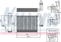 NISSENS 92327 - Tipo radiador: Tubos refrigerantes paralelo<br>Longitud de red [mm]: 305<br>Ancho de red [mm]: 245<br>Profundidad de red [mm]: 50<br>Vehículo con dirección a la izquierda / derecha: para dirección izquierda/derecha<br>Artículo complementario / información complementaria 2: sin válvula de expansión<br>Fabricante: MAHLE<br>Peso neto [g]: 1500<br>h embalaje [cm]: 20,00<br>Ancho de embalaje [cm]: 29,00<br>long. de embalaje [cm]: 44,0<br>