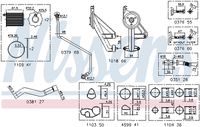 NISSENS 9300910 - Juego de montaje, turbocompresor