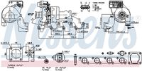 NISSENS 93123 - Turbocompresor, sobrealimentación - ** FIRST FIT **