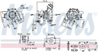 NISSENS 93233 - Turbocompresor, sobrealimentación - ** FIRST FIT **