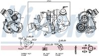 NISSENS 93310 - Turbocompresor, sobrealimentación - ** FIRST FIT **