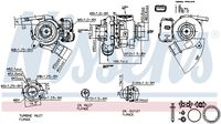 NISSENS 93432 - Turbocompresor, sobrealimentación - ** FIRST FIT **