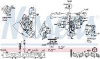 MEAT & DORIA 601302 - Conjunto de piezas, turbocompresor