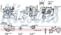 NISSENS 93534 - Turbocompresor, sobrealimentación - ** FIRST FIT **