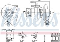 NISSENS 93584 - Turbocompresor, sobrealimentación