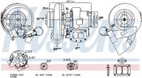 NISSENS 93678 - Turbocompresor, sobrealimentación - ** FIRST FIT **