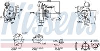 NISSENS 93730 - Turbocompresor, sobrealimentación - ** FIRST FIT **