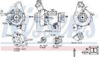 NISSENS 93720 - Turbocompresor, sobrealimentación