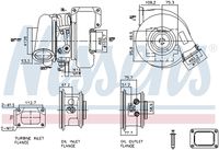 NISSENS 93727 - Turbocompresor, sobrealimentación - ** FACTORY NEW **