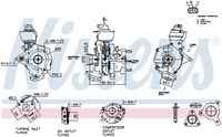 NISSENS 93547 - Turbocompresor, sobrealimentación - ** FACTORY NEW **