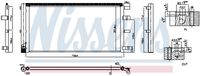 NISSENS 940829 - Condensador, aire acondicionado - ** FIRST FIT **