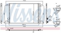 NISSENS 940986 - Condensador, aire acondicionado - ** FIRST FIT **