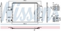 NISSENS 941004 - Condensador, aire acondicionado - ** FIRST FIT **