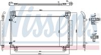 NISSENS 941277 - Condensador, aire acondicionado