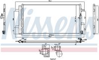 NISSENS 941261 - Condensador, aire acondicionado