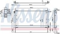 NISSENS 94217 - Condensador, aire acondicionado - ** FIRST FIT **