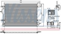 NISSENS 94583 - Condensador, aire acondicionado - ** FIRST FIT **