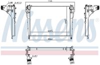NISSENS 961218 - Radiador de aire de admisión