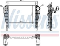NISSENS 961257 - Radiador de aire de admisión