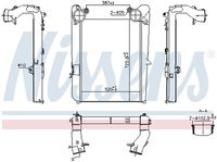 NISSENS 961314 - Radiador de aire de admisión