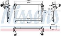 NISSENS 961570 - Radiador de aire de admisión