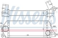 NISSENS 96776 - Radiador de aire de admisión