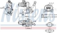 NISSENS 98232 - Válvula EGR - ** FIRST FIT **