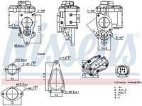 NISSENS 98241 - Válvula EGR - ** FIRST FIT **