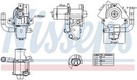 NISSENS 98264 - Válvula EGR