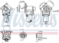 NISSENS 98217 - Válvula EGR