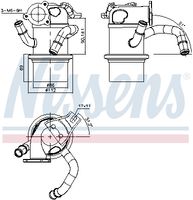 NISSENS 989315 - para OE N°: 04L131512A<br>