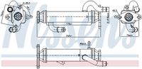 NISSENS 989328 - Elemento enfriador, reciclaje gases escape - ** FIRST FIT **