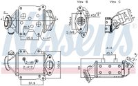 NISSENS 989457 - Elemento enfriador, reciclaje gases escape