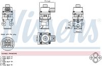 NISSENS 98368 - Válvula EGR - ** FIRST FIT **