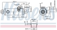 NISSENS 989274 - Elemento enfriador, reciclaje gases escape