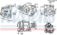 NISSENS 98424 - Válvula EGR