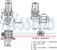 NISSENS 98377 - Válvula EGR