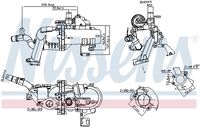 NISSENS 989285 - Elemento enfriador, reciclaje gases escape - ** FIRST FIT **