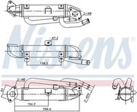 NISSENS 989414 - Elemento enfriador, reciclaje gases escape - ** FIRST FIT **