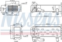 NISSENS 989447 - Elemento enfriador, reciclaje gases escape