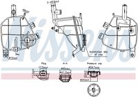 NISSENS 996202 - Espesor [mm]: 189<br>Longitud [mm]: 299<br>Ancho [mm]: 216<br>Peso [kg]: 0,88<br>Artículo complementario / información complementaria 2: con sensor<br>