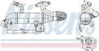 NISSENS 989408 - Elemento enfriador, reciclaje gases escape