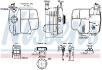 NISSENS 996305 - Depósito compensación, refrigerante - ** FIRST FIT **