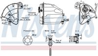 NISSENS 996358 - Número de piezas necesarias: 1<br>Material: Plástico<br>Artículo complementario / información complementaria 2: con sensor<br>