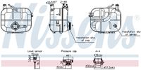 NISSENS 996243 - Depósito compensación, refrigerante - ** FIRST FIT **