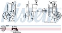 NISSENS 996288 - Depósito compensación, refrigerante - ** FIRST FIT **