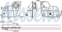 NISSENS 996299 - Depósito compensación, refrigerante