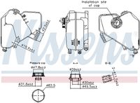 NISSENS 996322 - Depósito compensación, refrigerante