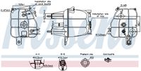 NISSENS 996307 - Depósito compensación, refrigerante