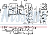 NISSENS 996310 - Depósito compensación, refrigerante